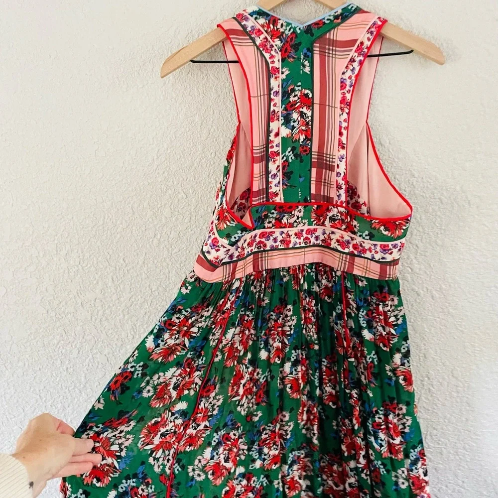 Zara Studio Patchwork Maxi Dress - Picture 9 of 16
